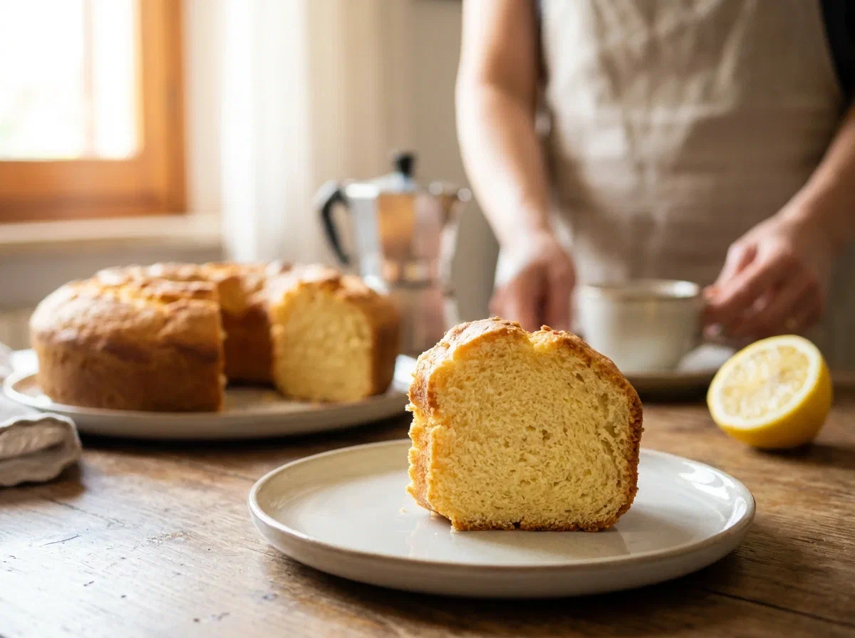 Water-based bundt cake without milk