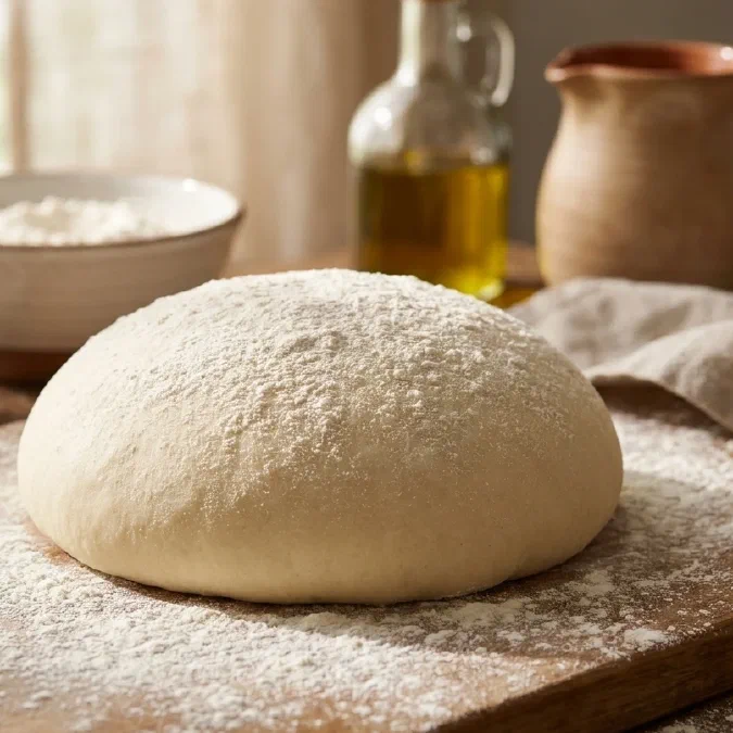 Impasto per pizza fatto in casa, leggero e digeribile