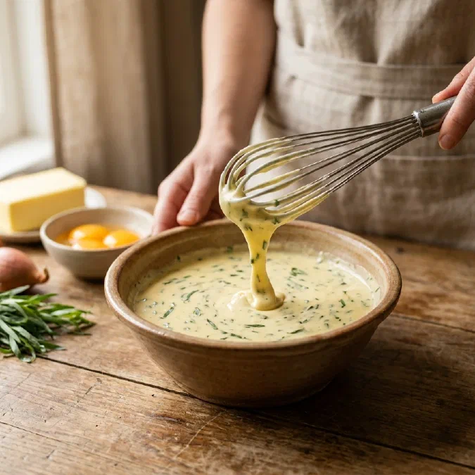 Salsa béarnaise classica al dragoncello