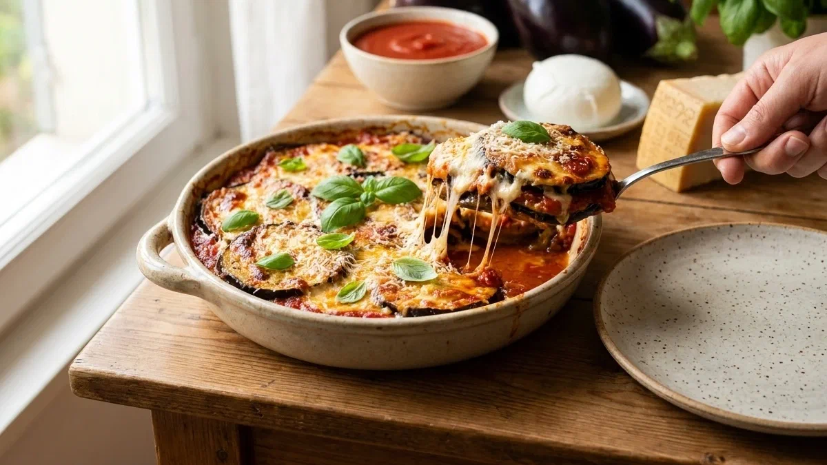 Baked Eggplant Parmigiana, Cheesy and Full of Flavor | Cibamus