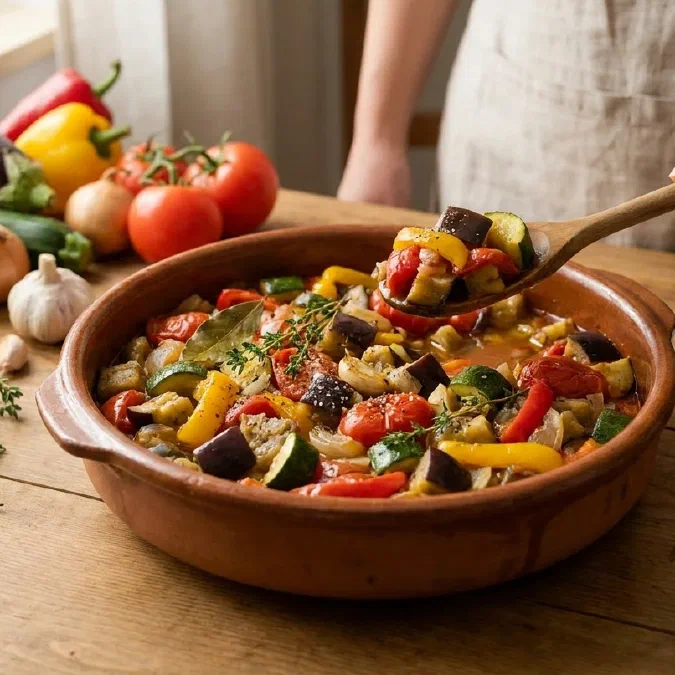 Ratatouille provenzale, verdure estive in umido