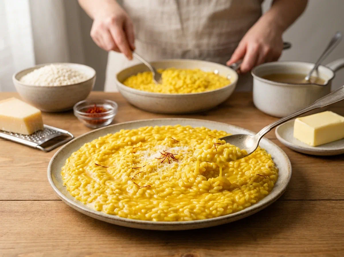Risotto allo zafferano, il risotto alla milanese cremoso